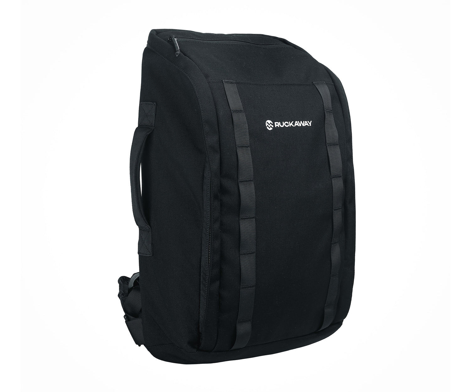 Ruckaway rucking backpack angled view